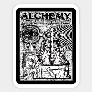 Alchemy the Secret Language of the Mind Alchemist All Seeing eye Sticker